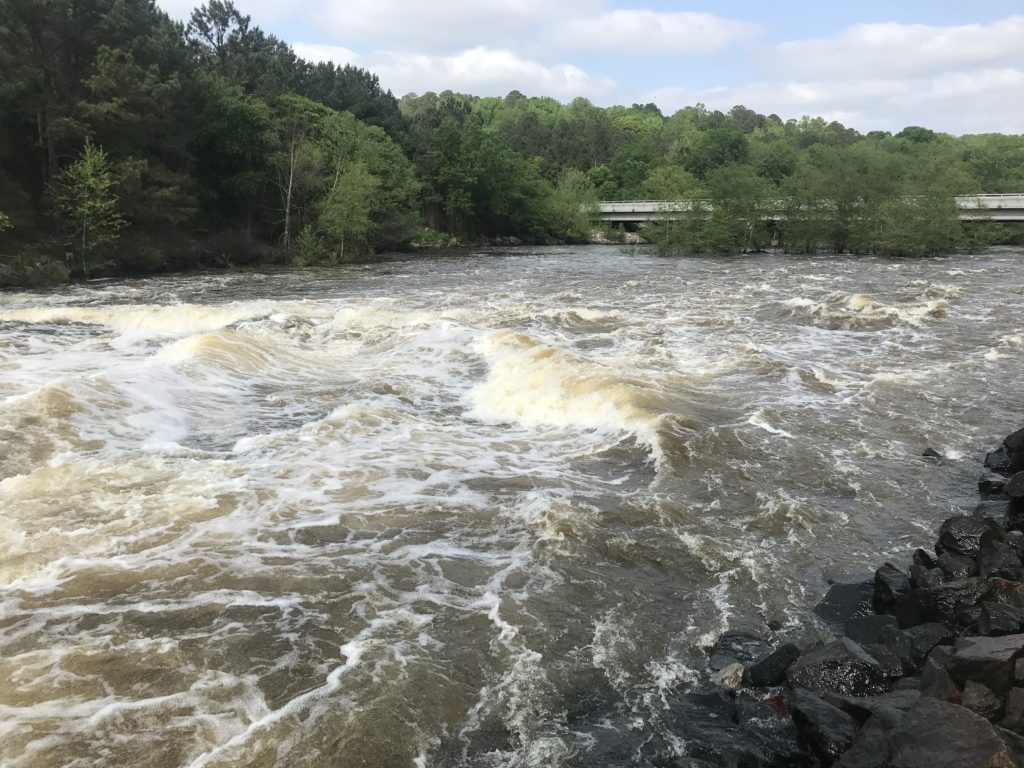 Neuse River Upper Wave 2700cfs