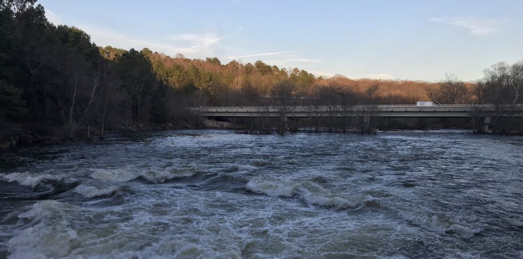 Neuse River Whitewater Kayaking 1500cfs